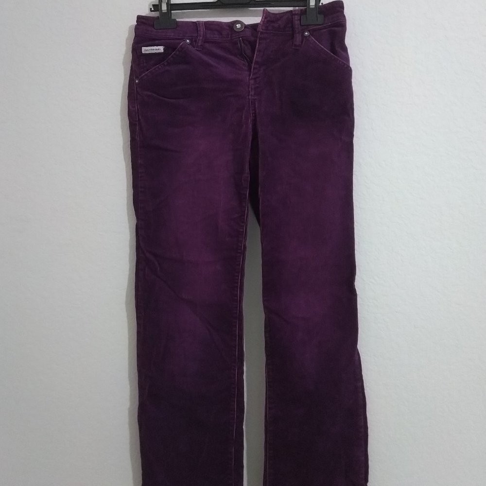 Purple Jean Pants